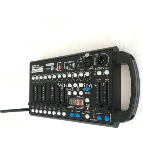 Battery powered DMX 512 controller wireless new dimming console or dj console