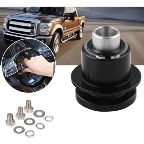 360 Steering Wheel Quick Release Disconnect Hub IMCA Aluminum Black 360 Degree 3 Hole New Arrival