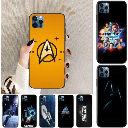 STAR TREK Anime Phone Cases cover For iphone 11 Pro Max case 12 8 7 6 S XR PLUS X XS SE 2020 mini mobile cell shell funda bag