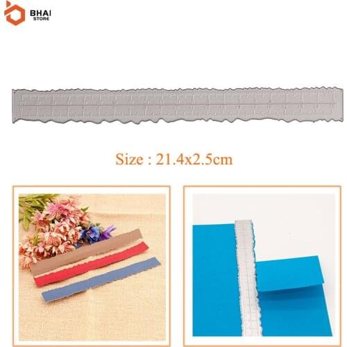 Long Scaled Ruler Metal Cutting Dies Scrapbook Paper Card DIY Embossing Decoration Stencil Blade Punch Crafts Dies New 2021