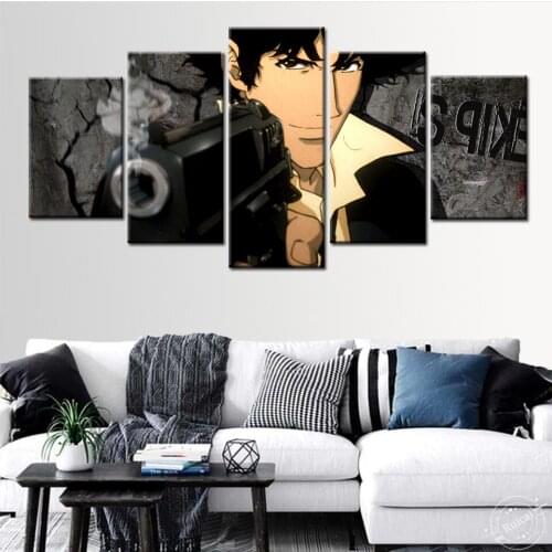 Cowboy Bebop Anime Poster Wall Art Painting Modular Picture Canvas HD Print Artwork For Living Room Modern Home Decoration