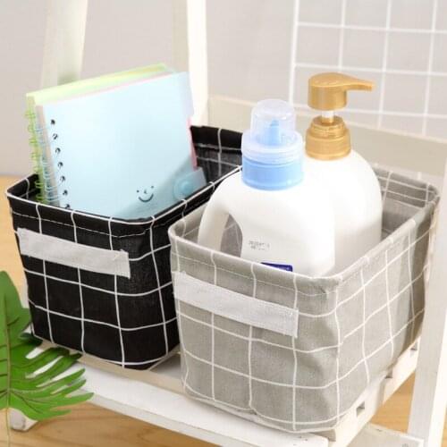 Desktop Storage Basket Sundries Underwear Toy Storage Box Cosmetic Book Organizer Stationery Container Laundry Basket