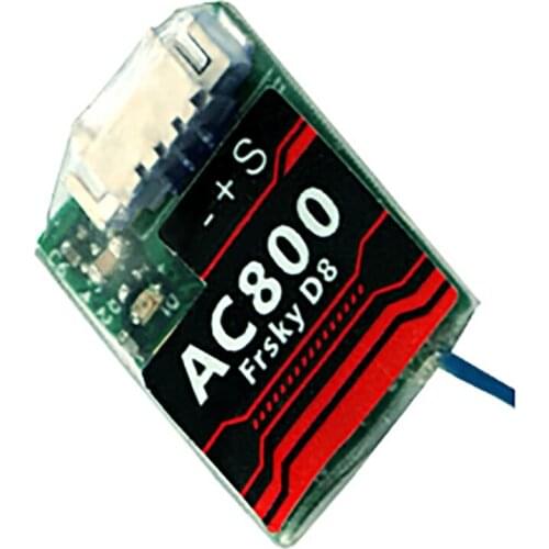 AC800 update RCMOY FA801 CPPM SBUS Telemetry Receiver for FRSKY X9D Plus X12S X9E Indoor FPV Racing Quad Tiny 90mm 125mm