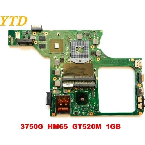 Original for ACER 3570G laptop motherboard 3750G HM65 GT520M 1GB tested good free shipping