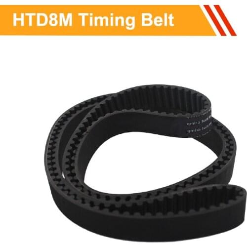 HTD8M Timing Belt 8M-2520/2536/2560/2584/2600/2640/2656/2688/2712/2720/2752mm Motor Drive Belt For 8M Timing Pulleys