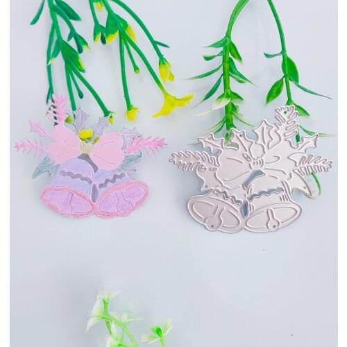 Christmas Bell fittings cutting Die New knife Die Metal cutting Mould 3D Art Paper DIY Decoration
