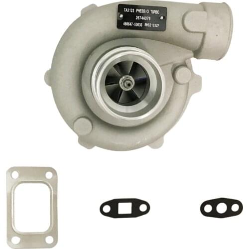 2674A076 2674A147 TA3123 466674-5005S Turbocharger For Perkins JCB Various Offway with 1004-40T, 1004-4T Engine