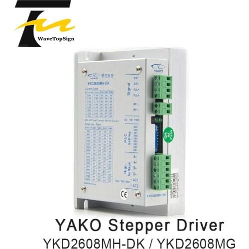 YAKO 2phase Stepper Motor Driver YKD2608MH-DK YKD2608MH-A1 YKD2608MG YKD2608MG-A1 match NEMA23 NEMA34