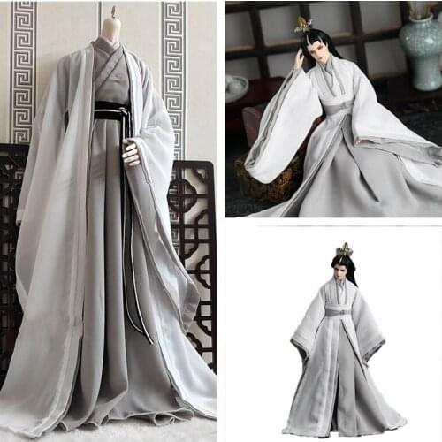 1/6 Figure Doll OB27 1/4 1/3 BJD Clothes Ancient Costume Hanfu Dress Samurai Outfit For BJD/SD ID75 Strong Uncle 80cm Doll B0241