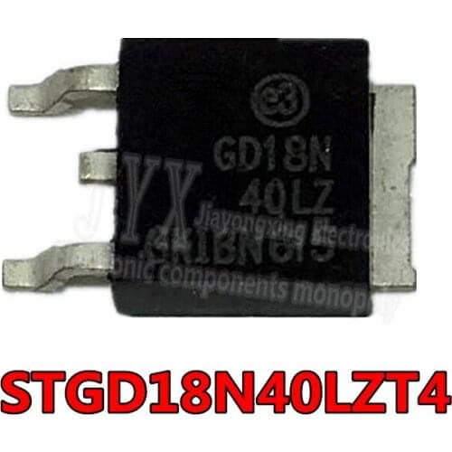 10pcs STGD18N40LZT4 GD18N40LZ TO252 STGD18N40LZ TO-252 GD18N 40LZ