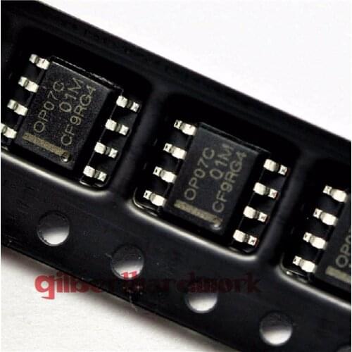 20Pcs Ic Patch Op07C Low Offset Operational Amplifier Sop8