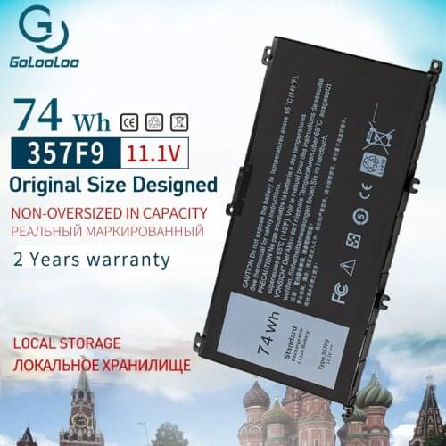 74wh 11.1v 357F9 New Laptop battery for Dell Inspiron 15- 7559 7000 7557 7567 7566 5576 5577 P57F P65F INS15PD-1748B 1548B 1848B