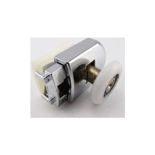 Shower room accessories Shower room wheels spring wheel curved glass door swing round circarc bathroom sliding door pulley