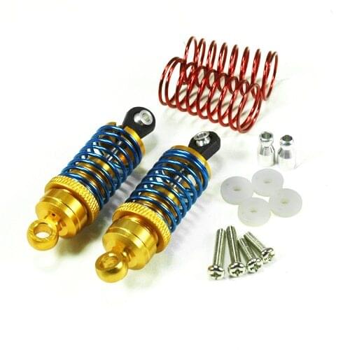 Aluminum Shock Absorbers 2PCS(55mm) for 1/10 RC HSP Kyosho Tamiya HPI Axial vehicles