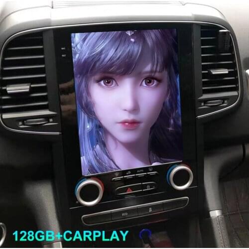 10.4Inch Tesla Screen Radio Car Multimedia Video Player For Renault Megane Koleos Talisman 2017-2019 Android 10 Stereo GPS HU