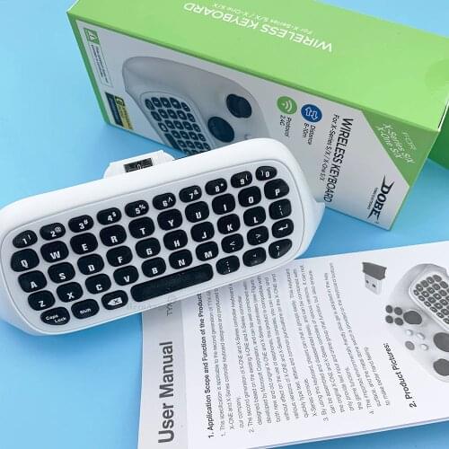 Mini Gamepad 2.4G Wireless Keyboard Chat Message Keypad With USB Receiver For Xbox Series X-One S/X Game Controller