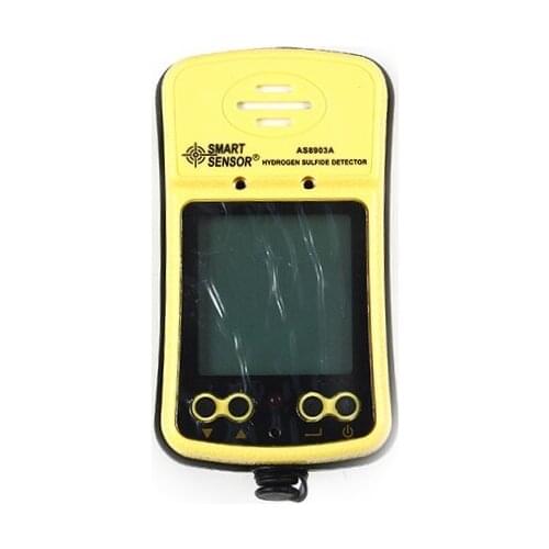 Smart Sensor AS8903A Indoor Air Quality Monitor Portable Hydrogen Sulfide H2S gas detector CO Alarm Carbon Monoxide