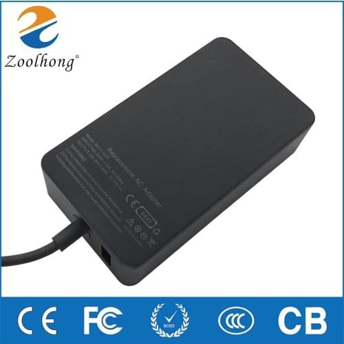 For Microsoft Surface Pro 3/4/5/6 Power supply notebook charger ac laptop adaptor 15v 2.58a 5V1A AC/DC Adapter