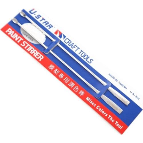 U-STAR UA-300 2 in 1 High Quality Stainless Steel Stirrers, Paint Stirrer Craft Tools Wholesales