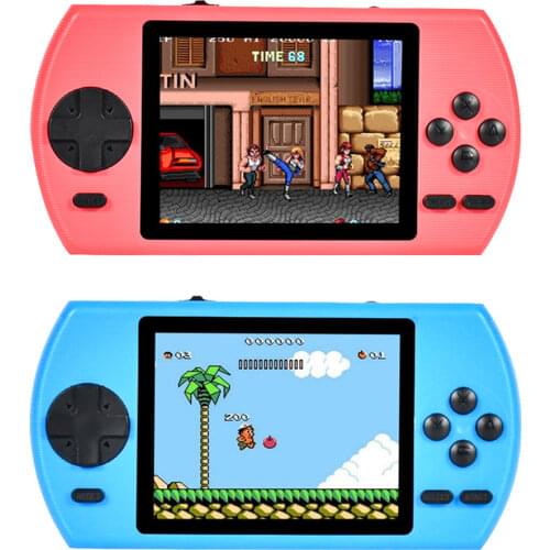 FC3000 V2 Classic Handheld Video Game Console 16G Built in 5000 Games 10 Simulator Portable AV Output Support NTSC Format