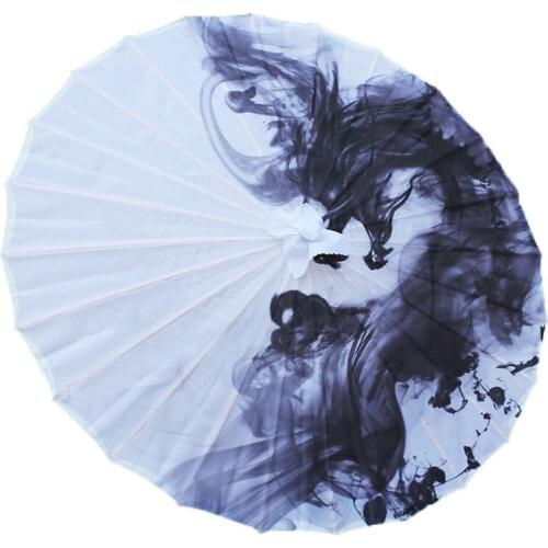 Classical Silk Umbrella Oiled Paper Umbrella Fan cosplay Decoration Dance Parasol HANFU Japan chinese clothing Prop