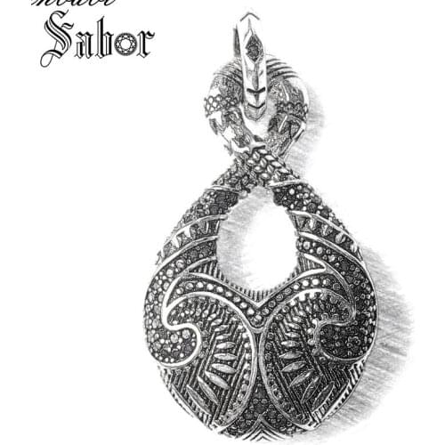 Pendant Maori Infinity Tattoos silver color For Women & Men Ethnic Gift Key Chains Pendant Fit Link Necklace thomas