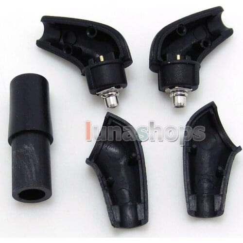 LN004364 Rhodium Plated Earphone DIY Custom Pin Adapter For Sony XBA-H2 XBA-H3