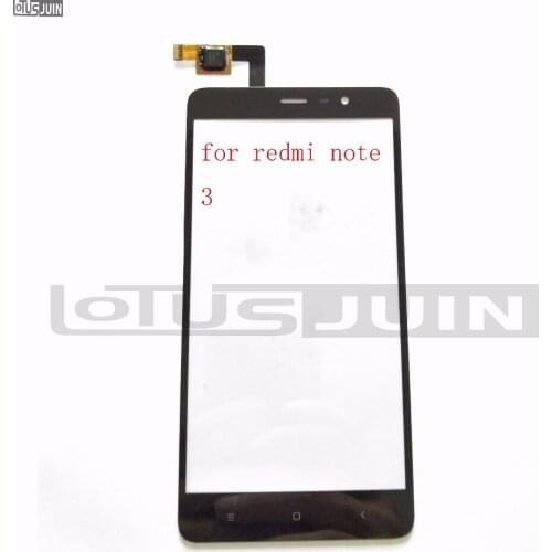 New Front Touch Screen Sensor Digitizer Glass Lens For Xiaomi Redmi Note 3 Replacement Parts