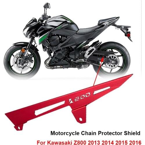 Z 800 Motorcycle Rear Back Drive Chain Guard Mud Cover Panel Shield Fairing Cowl Protector For Kawasaki Z800 2013 2014 2015 2016