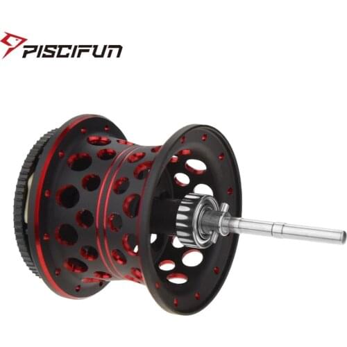 Piscifun Phantom X Baitcasting Reel Spare Shallow Spool Multicolor 3 Gear Ratios Low Profile Fishing Reel Replacement Spool