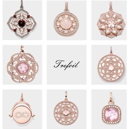 ROOT CHAKRA Pendant Lotus Ornament, 2019 New Europe Fashion Jewelry 925 Sterling Silver Vintage Gift For Women Fit Necklace