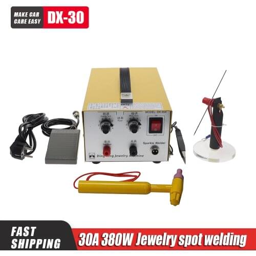 Jewelry spot welding machine DX-30A welding machine welding machine gold and silver necklace welding 0.4mm-1mm