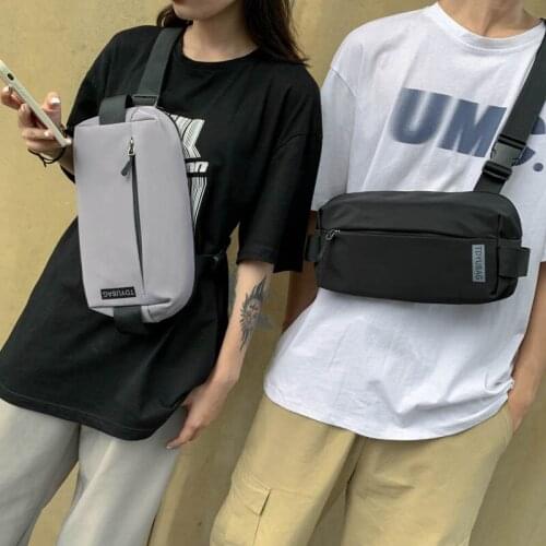 2021 New Waterproof Chest Bags Unisex Large Capacity Crossbody Bag Travel Phone Pouch Multi-Function Anti Theft Messenger Bag