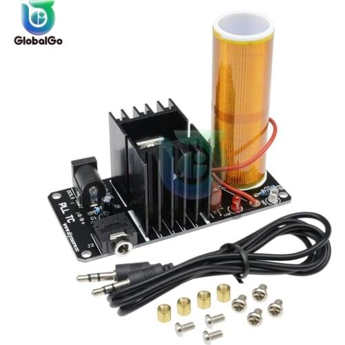 1 Set Mini Coil Kit 15W Mini Music Coil Plasma Speaker Wireless Transmission DC 15-24V DIY Kits