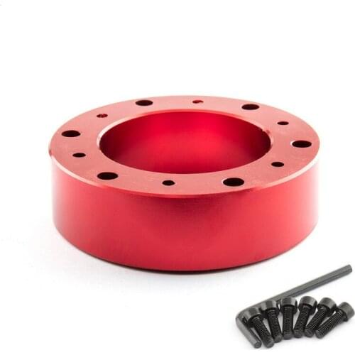 1Pc Car universal aluminium 25MM 30MM 50MM Steering wheel heightening pad Car Modified Steering Wheel Heightening Pad parts