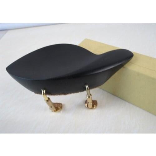 1pcs new type ebony violin chinrest 4/4 with fission clamp