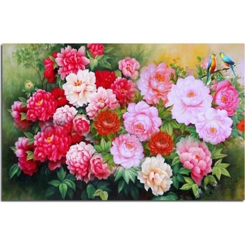 3D Flower DIY Cross Stitch Diamond Embroidery Diamond Painting Cube Stone Home Decoration Wedding Needlework Diamond Mosaic