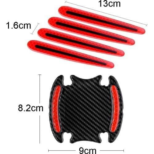 3D Car Reflective Sticker Car door handle door bowl Cover Accessories for Opel Astra VAUXHALL MOKKA Zafira Insignia Vectra