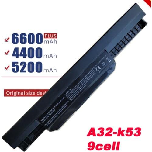 7800mAh Laptop battery for Asus K53 Series K53BY K53J K53JE K53JN K53S K53SD K53SN K53TA K43JS K43SC K43SJ K43SV