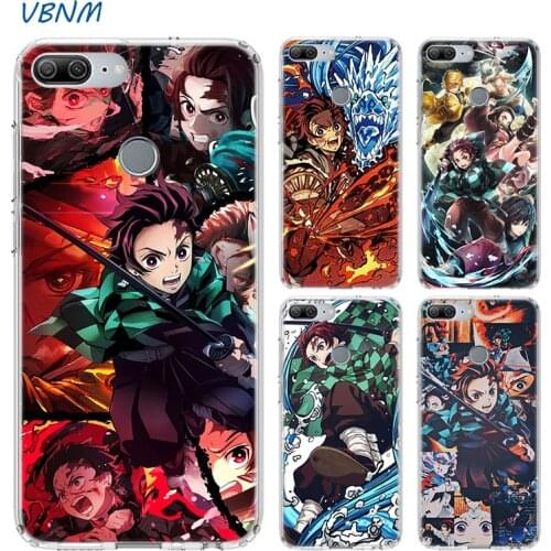 Demon Slayer Kimetsu no Yaiba Anime Case For Huawei Honor 30 30s Play4T 20 9X Pro 8X 10 lite 9A 8A 8S 9 Y5 Y6 Y7 Y9 2019 Cover