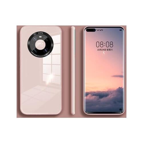 For Huawei Mate 40 Pro Plus Case Luxury Hard Liquid glass protective Back Cover Case For Huawei Mate 40 40Pro Plus Mate40 shell