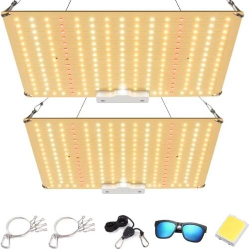 2pcs Pack 600W Phyto Lamp for Plants Full Spectrum Led Grow Light for Seedlings at Home with IR and UV Light for Plants Grow