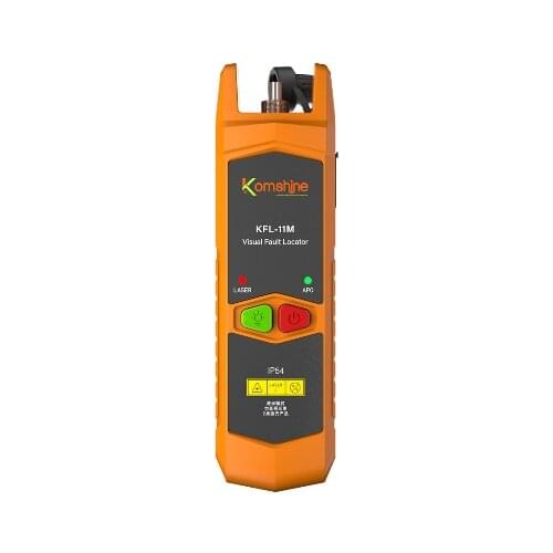 KFL-11 VLF Laser 1MW/10MW/20MW/30mw Visual Fault Locator, Fiber Optic Cable Tester 1-30km Range VFL can choose LC adapterigh sta