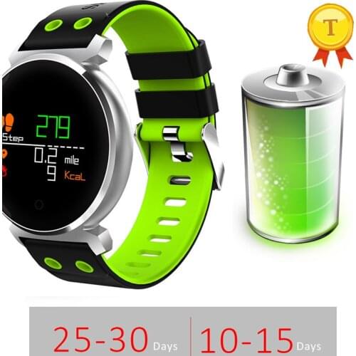 Best selling smartband 25-30 Days stand-by time 3D HD color display IP68 waterproof heart rate monitor for Android IOS Phones
