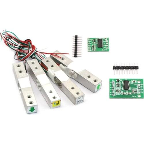 Weighing module 1kg, 5kg, 10kg small range weighing pressure sensor with HX711AD module