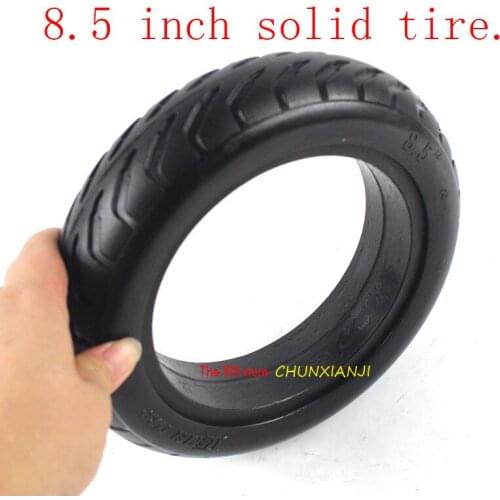 Lightning Shipment 8.5 Inch Solid Tire Belt Wear-resistant 8.5" Tubeless Tire for Electric Scooter