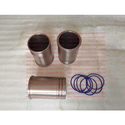 N90-03003 Cylinder Liner(Cylinder Sleeve) + water sealing rings, Changchai Diesel Engine parts, ZN390BT