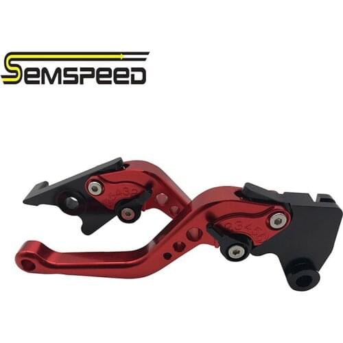Clutch and Brake Levers For Honda ADV 150 2019 2020 SEMSPEED Motorbike Brakes Short Adjustable CNC Handle Levers 브레이크 레버