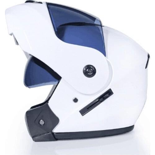 Unisex Racing Motorcycle Helmets Modular Dual Lens Motocross Helmet Full Face Safe Helmet Flip Up Cascos Para Moto kask