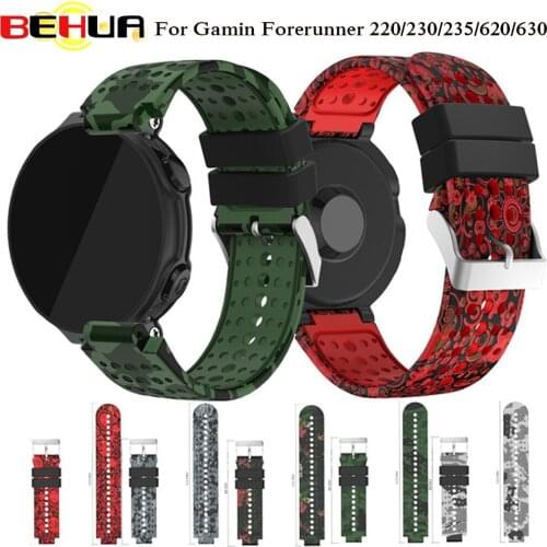 Replacement Wristband Strap For Garmin Forerunner 220 230 235 630 Band Sport Watchband bracelet For Garmin Forerunner GPS Watch